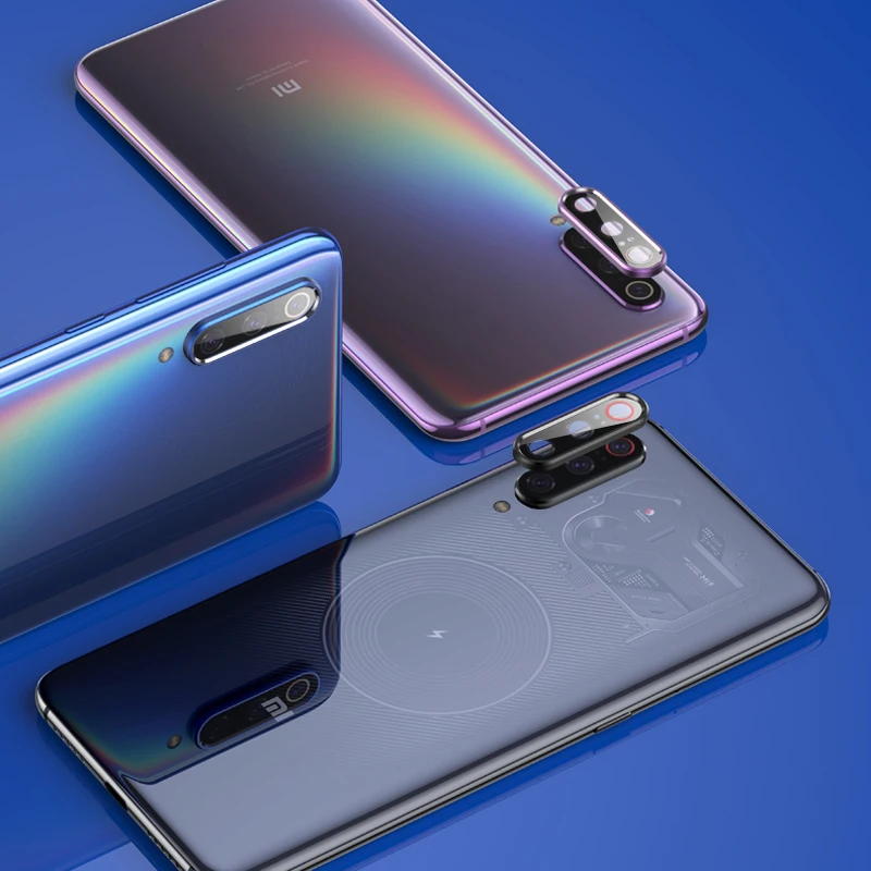 Для Xiaomi Mi 9 SE 10 Pro защита для объектива камеры стекло + металлическое кольцо чехол