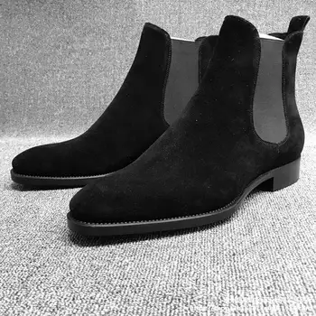 

Chelsea boots for men winter walking shoes men's boot