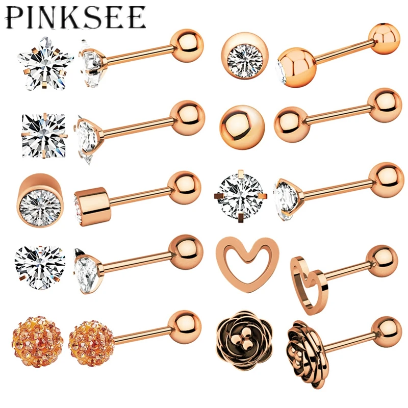 1pc Unisexe Acier Chirurgical Septum Clicker Nez Anneau Hoop Piercing Charm Bijoux