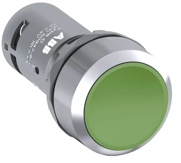 

10 pcs CP2-20G-11 10113867 Flat button | green | 1NO+1NC | self-locking