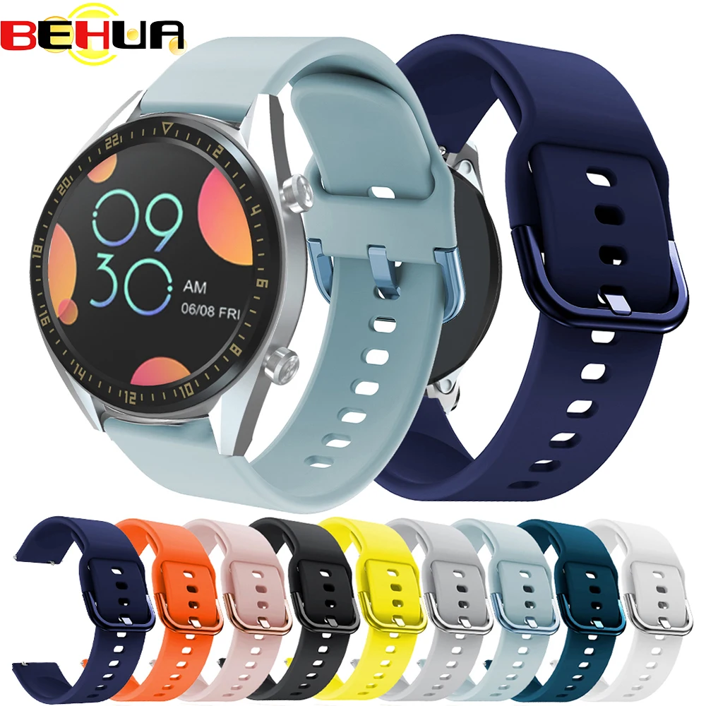 Ремешок для наручных часов Huawei watch GT 2 46 мм браслет HONOR Magic с пряжкой аксессуары