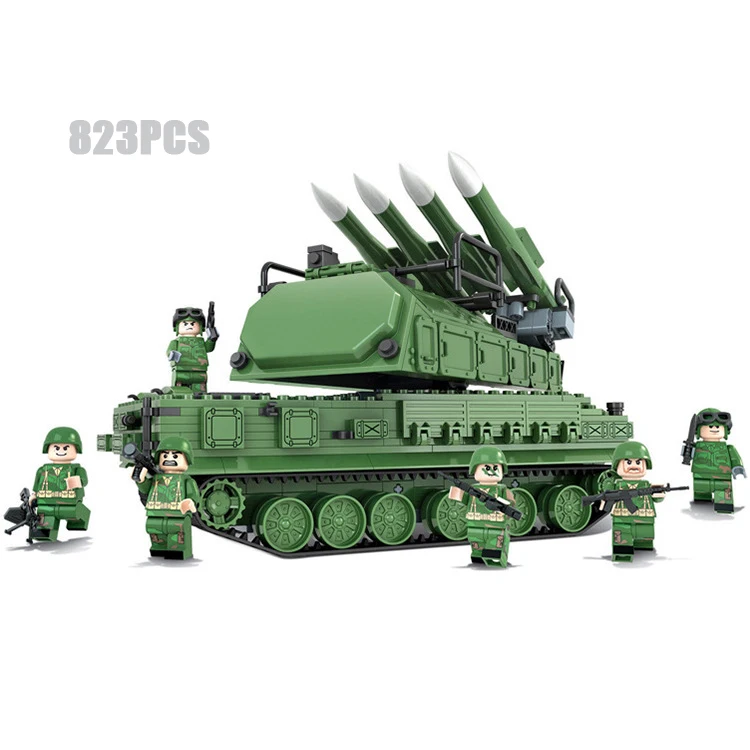 

Russia Modern military 9M317 Air defense missile batisbricks building block model ww2 army figures bricks toys collection