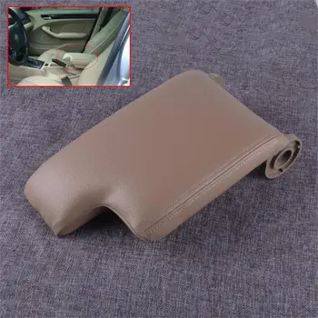 

DWCX Beige PU Leather Armrest Center Console Lid Cover Fit for BMW E46 3 Series 1999 2000 2001 2002 2003 2004 BFCR00763