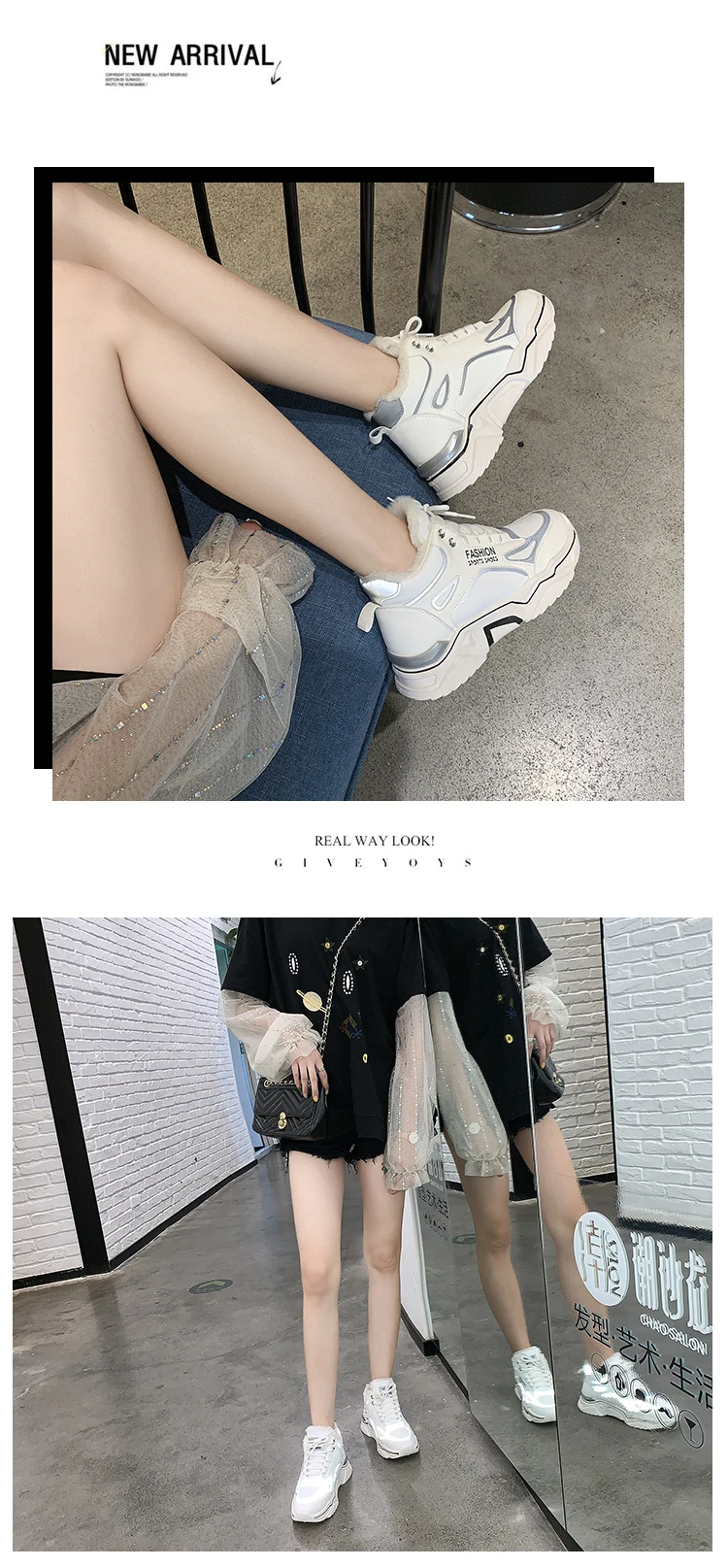 Роскошная дизайнерская обувь для женщин; tenis feminino; зимние теплые кожаные белые кроссовки на меху; женская обувь на платформе; женская обувь на массивной подошве