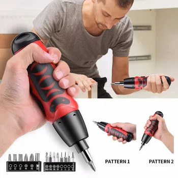 

2020 New Professional Home Mini Dry Battery 2nm Electrinical Screwdriver Set W/ Accessories Нож Набор Инструментов Dropshipping