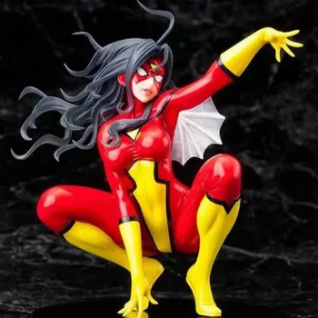 

Spider-Woman Anime Action Toy Figures PVC Action Figures Model Collection Original Box For Kids Christmas Doll Toy Gift
