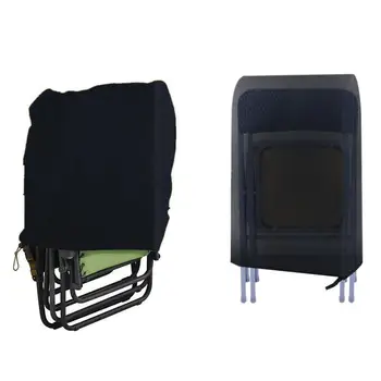 

Garden Patio Chair Covers Furniture Protector Dust Cover Waterproof Outdoor Parkland Stacking Chair Cover For Foldable Chairs