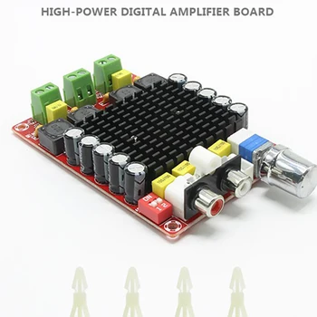 

Xh-M510 Tda7498 High Power Digital Power Amplifier Board 2*100w Car Power Amplifier Dc 14-34v