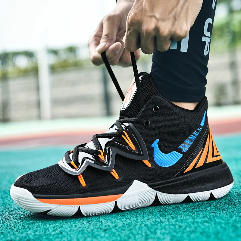 Basketball Shoes men kyrie 5 Couple lebron sneakers women bambas hombre baskets femme sports shoes No-slip jordans for men