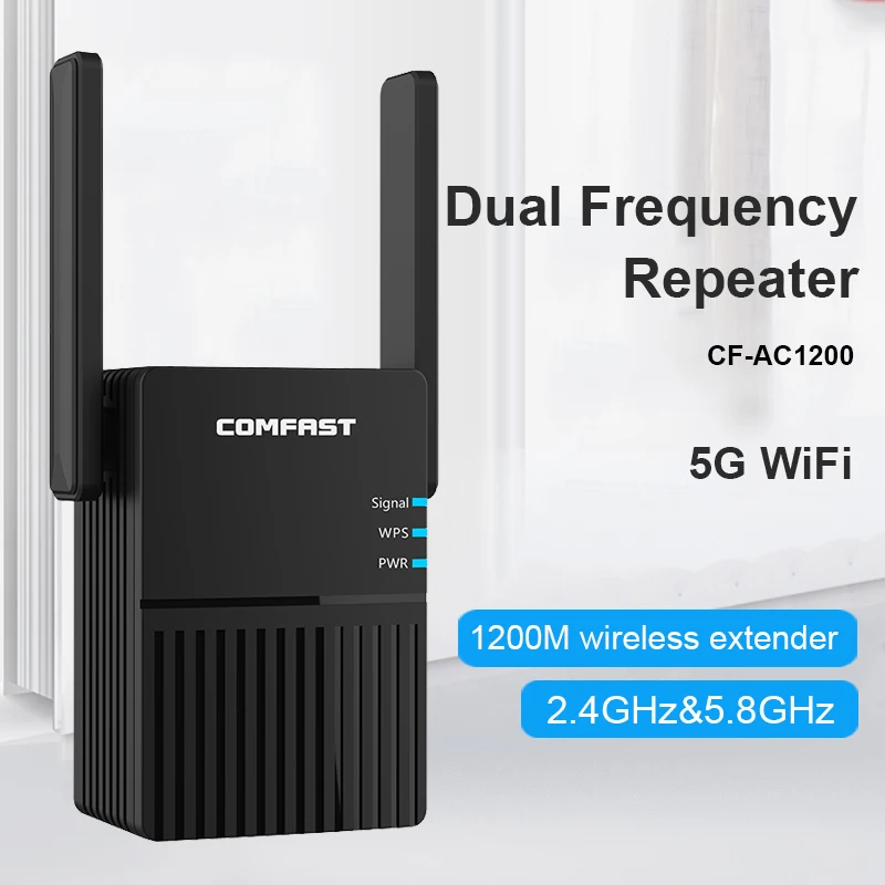 Двухдиапазонный беспроводной Wi Fi роутер 2 4 + 5 ГГц 1200 Мбит/с|3G/4G роутеры| |