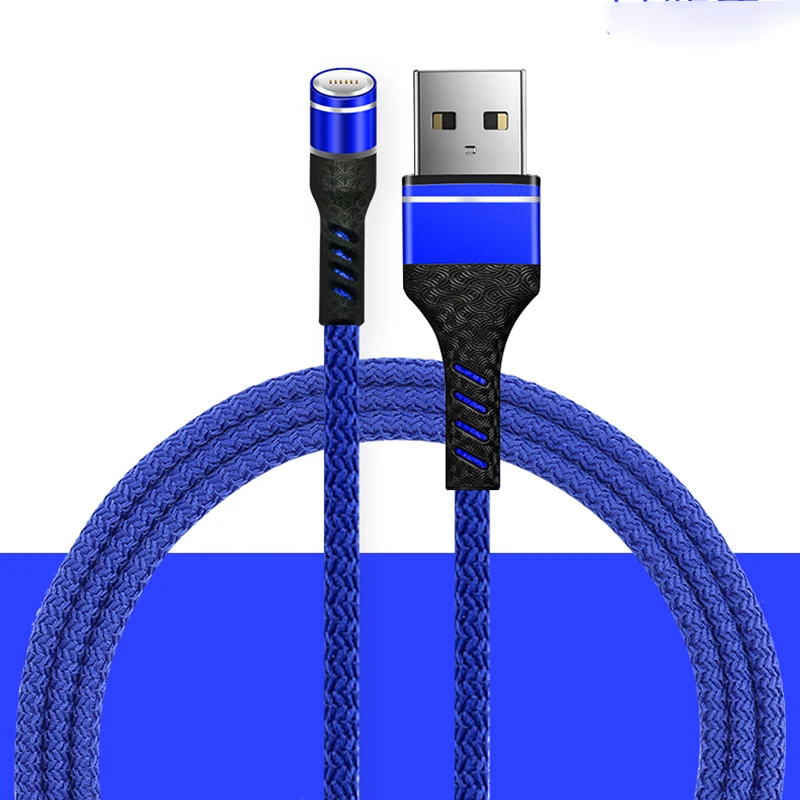 High quality 3A Data Transmission Magnetic USB Cable For iPhone XR X 7 8 Micro Type C Charger Fast Charging Magnet Charge | Мобильные