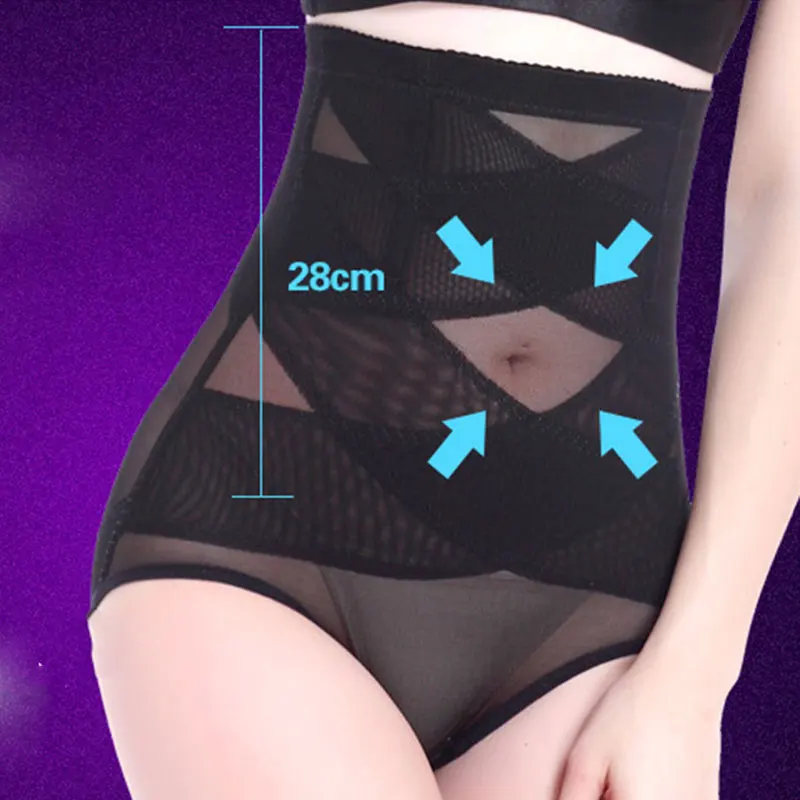 best body shaper Women's High-Waist Postpartum Belly Tuck Pants Cross Compression Shaping Underwear Instantly Tlatten The Abdomen Lift Buttocks spanx shorts