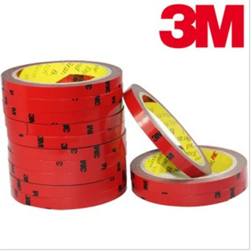 3M VHB cinta de espuma acrílica adhesiva de doble cara de montaje resistente 10/15/20mm