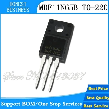 

50pcs/lot MDF11N65B TO-220F In Stock
