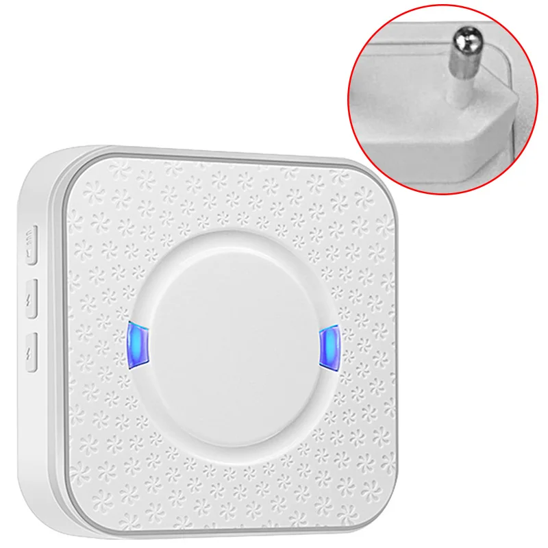 Ding Dong Ac 90 V-250 V 52 куранты 110Db беспроводной дверной звонок приемник Wifi дверной Звонок камера низкое энергопотребление внутренний звонок ЕС вилка