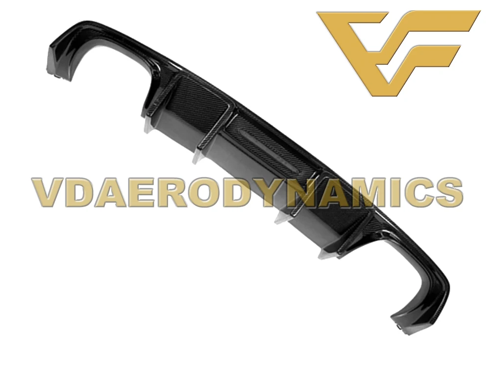 Подходит для 13-16 Audi 8V1 8VK S3 4Dr или хэтчбек HB VAD-V карбоновый задний диффузор для губ Бампер Комплект-3 вида стилей на выбор
