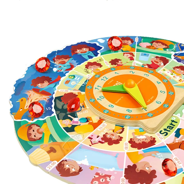 Time Planning Board Games: Enhancing Early Childhood Education