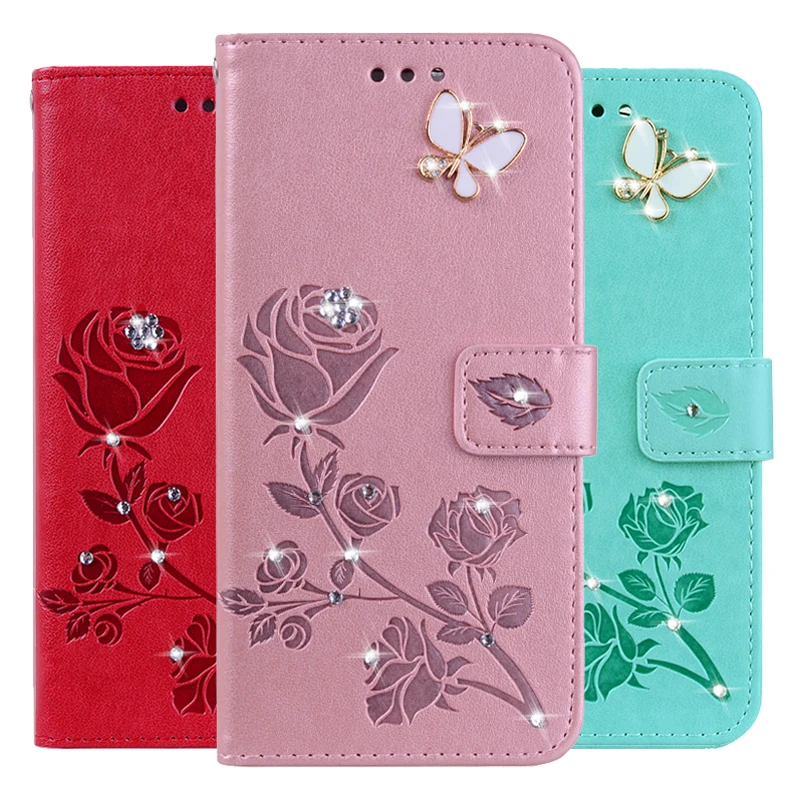 Luxury Flip Case for OPPO A55 A56 A54 4G 5G A54S A72 A53S A52 A53 A9