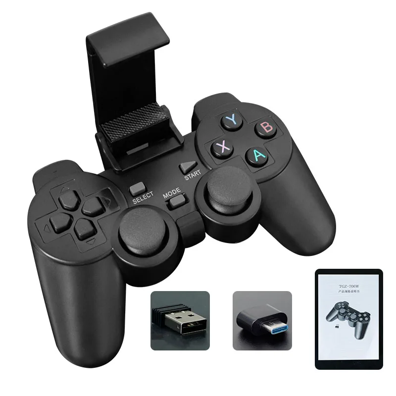 Беспроводной геймпад для Android Phone/PC/PS3/tv Box джойстик 2,4G ...