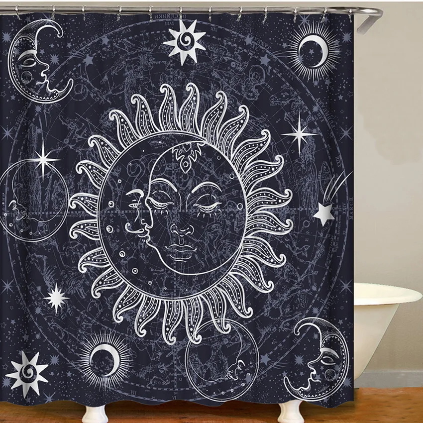 butterfly shower curtain bohemian punk waterproof polyester bathroom curtain shower