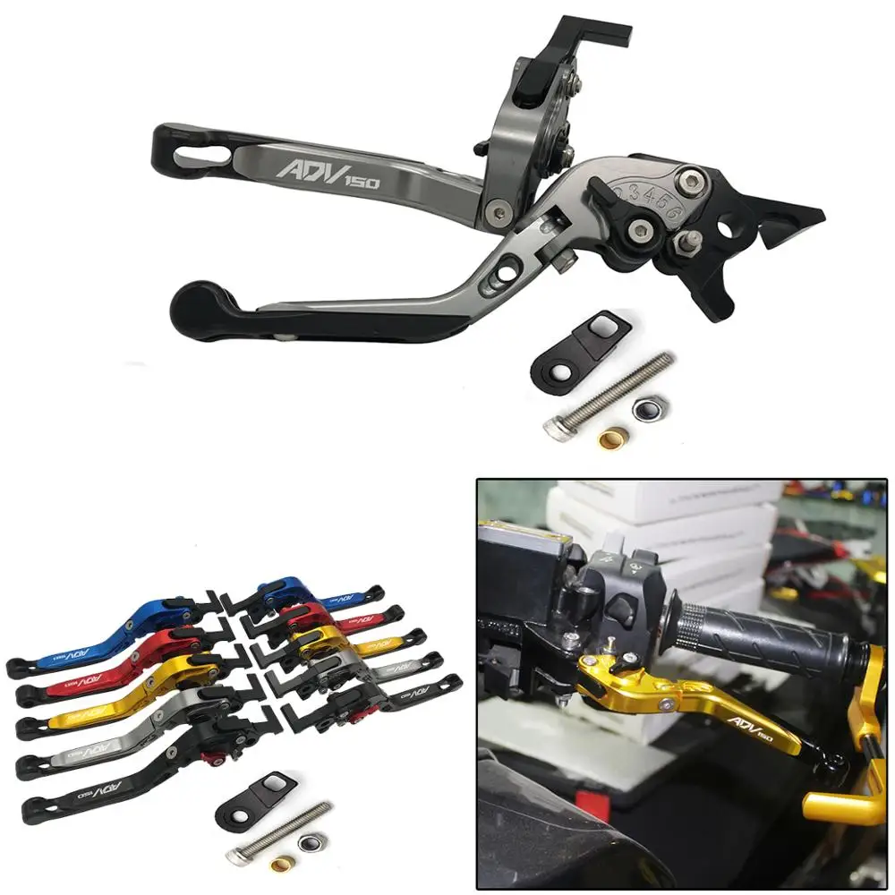 SEMSPEED с логотипом adv150 парковочные рычаги для Honda ADV150 ADV 150 2019 2020 Настраиваемые