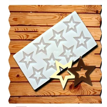 

DIY 3D Star Shape Silicone Mold Cake Decorating Tools Cupcake Silicone Mold Chocolate Mould Decor Muffin Pan Baking Stencil