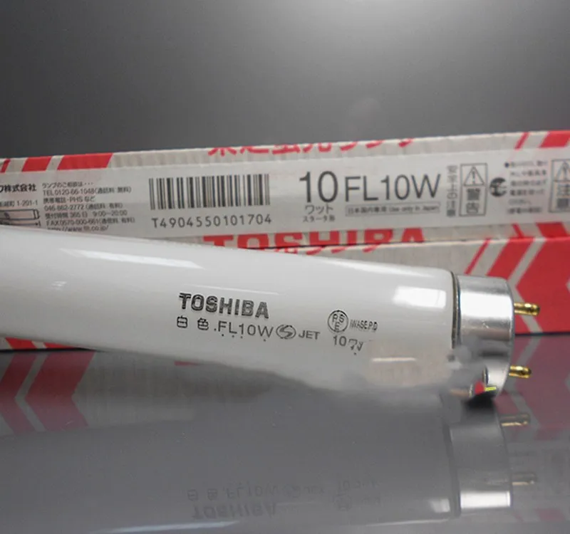 TOSHIBA FL10D Machine Lighting Tube Fluorescent Lamp Tube 10W DAYLIGHT 6500K 
