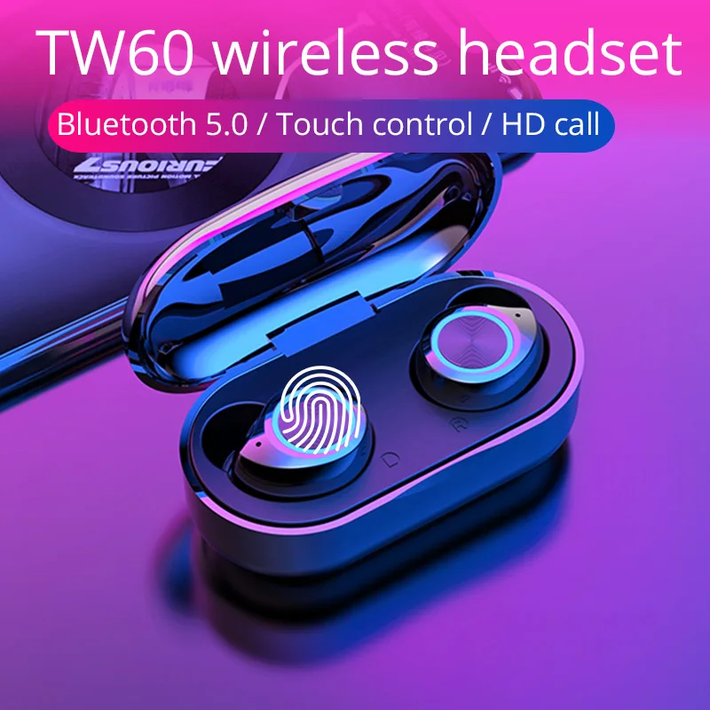 TW60 tws Bluetooth 5,0 наушники бинауральные Беспроводные спортивные наушники для xiaomi huawei samsung iphone redmi honor беспроводные наушники