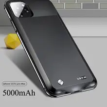 LEORY для iPhone 11 6,1 ''/11pro max 6,5''/11pro 5,8 ''5000 mAh тонкое зарядное устройство для телефона чехол-аккумулятор power Bank чехол