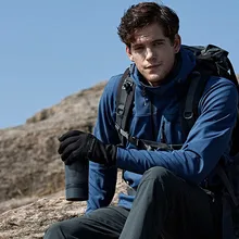 Зимние уличные плюс бархатные ветрозащитные теплые перчатки для верховой езды с сенсорным экраном на молнии водонепроницаемые мужские и женские спортивные альпинистские перчатки 2