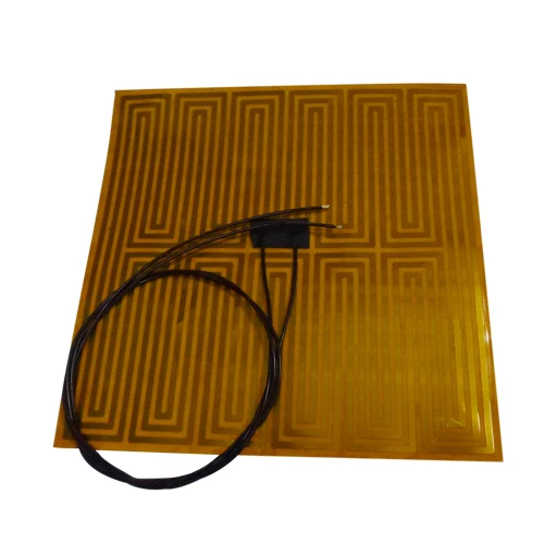 Нагреватель kapton на заказ 279x279 мм 110 В полиомидный нагреватель с сенсором PT 100