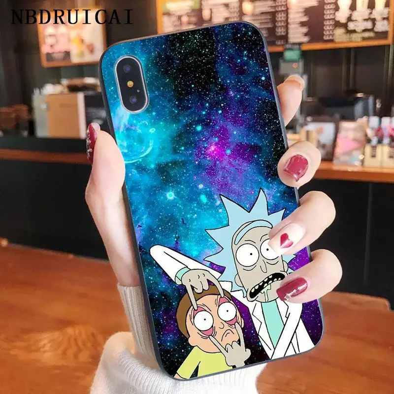 NBDRUICAI Рик и Морти высокое качество чехол для телефона iPhone 11 pro XS MAX 8 7 6 6S Plus X 5 5S SE XR