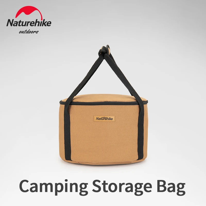 Naturehike Camping Storage Box Barrel-Shaped Travel Outdoor Equipment Storage Bag Accessories Sundries Bag Camping storage box
