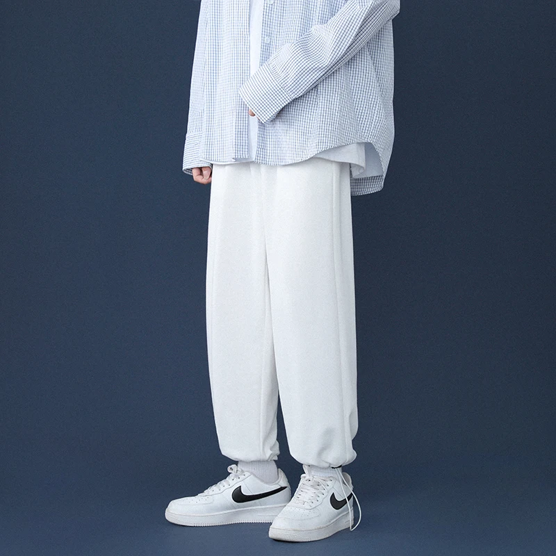 Men Baggy Straight Leg Sweatpants Casual Pants