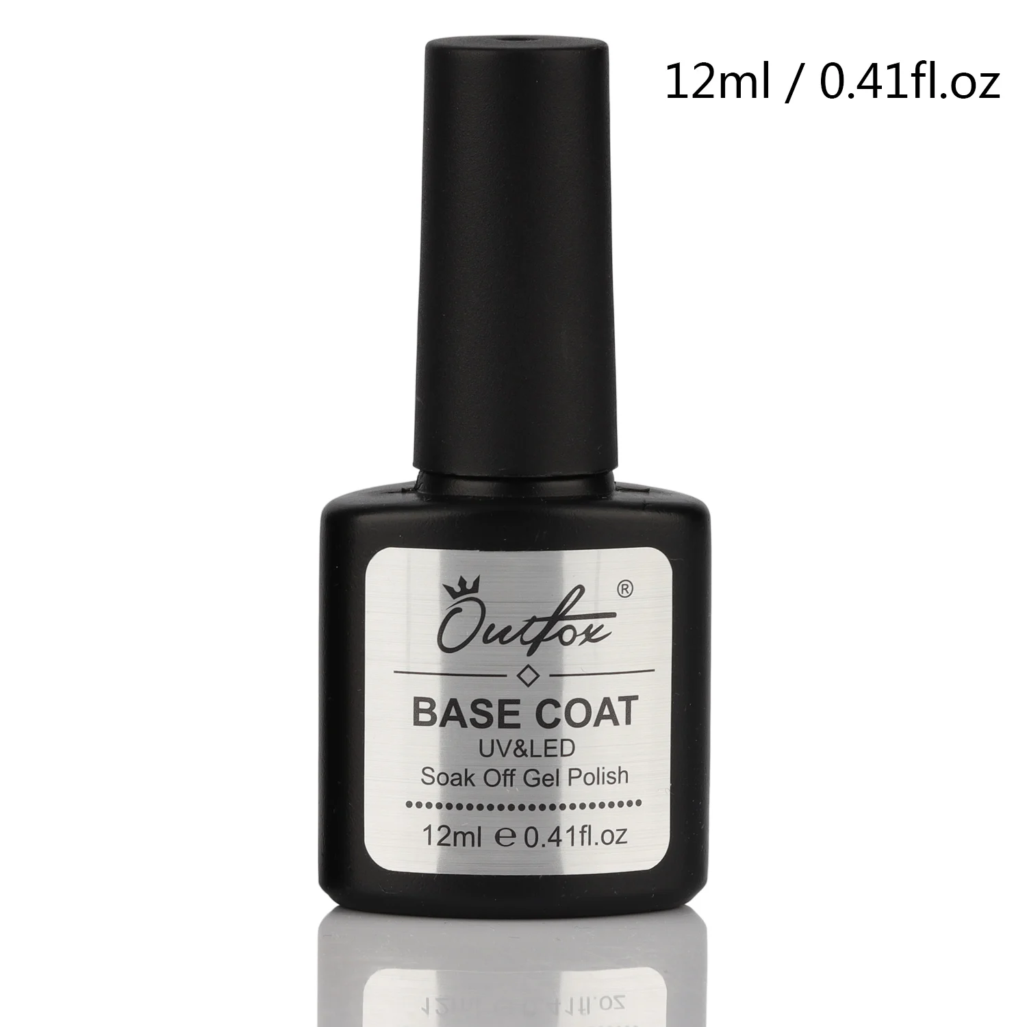 12ml Top Coat and Base Coat Set - No Wipe UV Gel Nail Polish