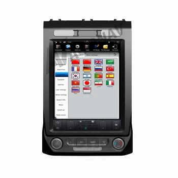 

AOONAV vertical screen 12.1 inch Tesla style car radio DVD player GPS navigation for ford-expedition 2018+/for ford-F150 2018+