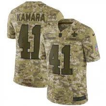 Мужской взрослый Орлеан высокого качества Saints Alvin Kamara camo Jersey