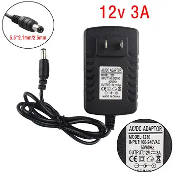 

New 12v 3A 5.5*2.1mm/2.5mm AC DC Adapter for Yamaha PA-130 PA150 PA-150 keyboard Charger Power Supply Cord PSU