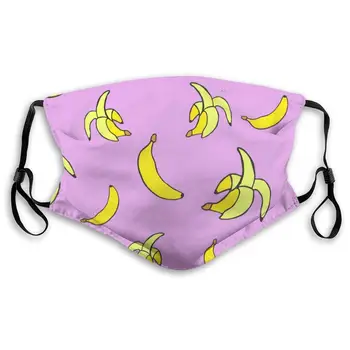 

Banana in Yellow Pattern Unisex Anti-Pollution Mask Dust Mask with Filter Mask