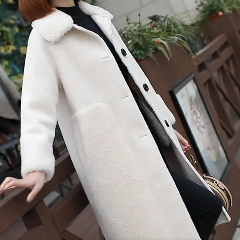 Women 2020 Winter New Natural Sheep Fur Coat