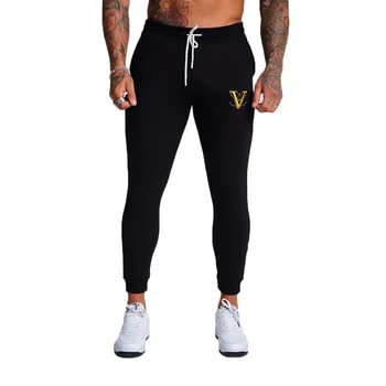 

YEMEKE 2019 New Jogger Pants Men Cotton comfortable Sweatpants Fitted Sweat Pants Men Active Casual Trousers Track PantsM-XXL