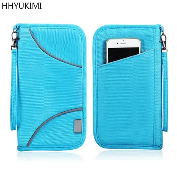 

HHYUKIMI Blocking Passport Cover Travel Wallet Passport Holder Organizer Cover The Passport Men Business Card Holder Waterproof