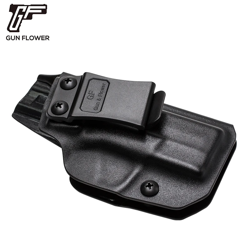 IWB Kydex Holster Fits For Springfield Hellcat Concealment Carry Fast Draw Gun Bags Hunting Pistol Cases Right /Left Gun&Flower