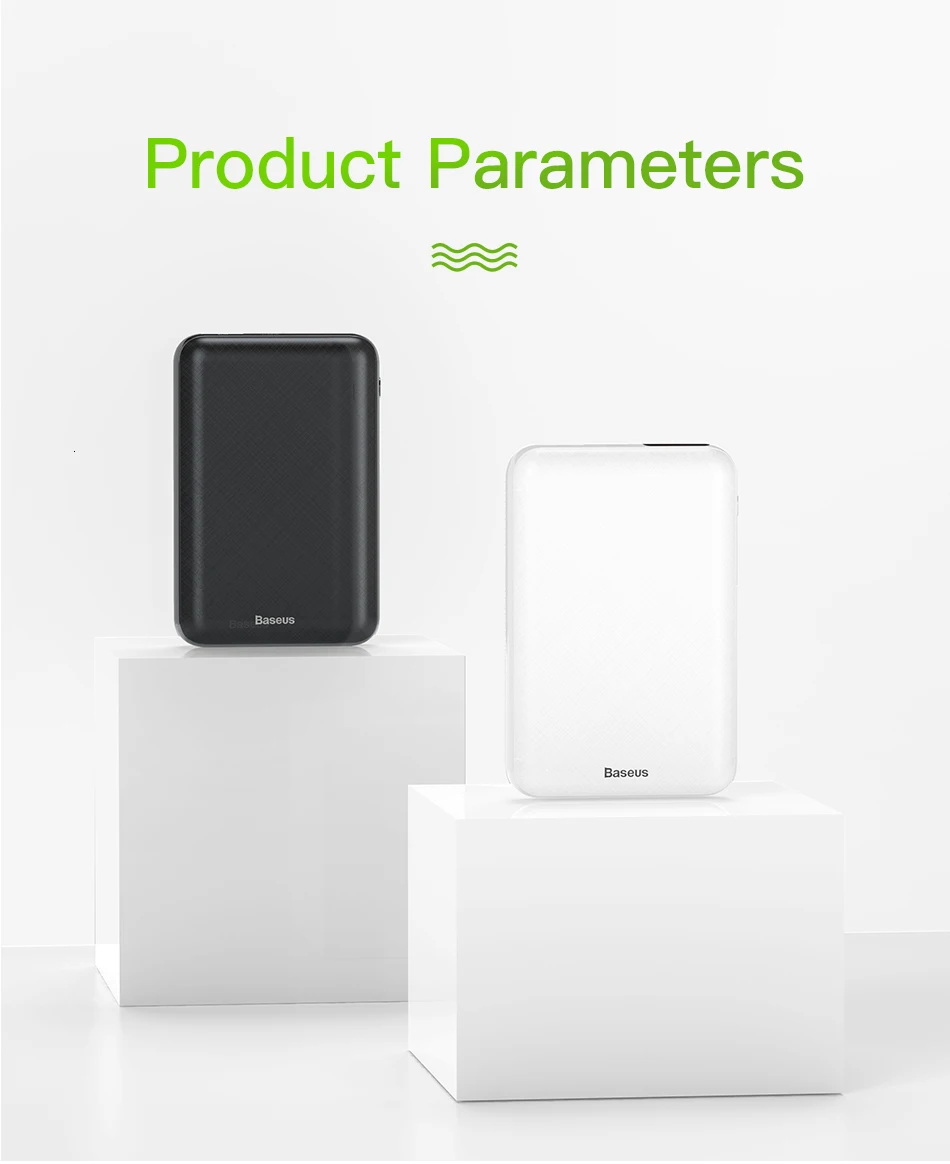 Baseus 10000 мАч mi ni power Bank портативное usb type C быстрое зарядное устройство маленький 10000 мАч power bank для iPhone Xiaomi mi внешний аккумулятор