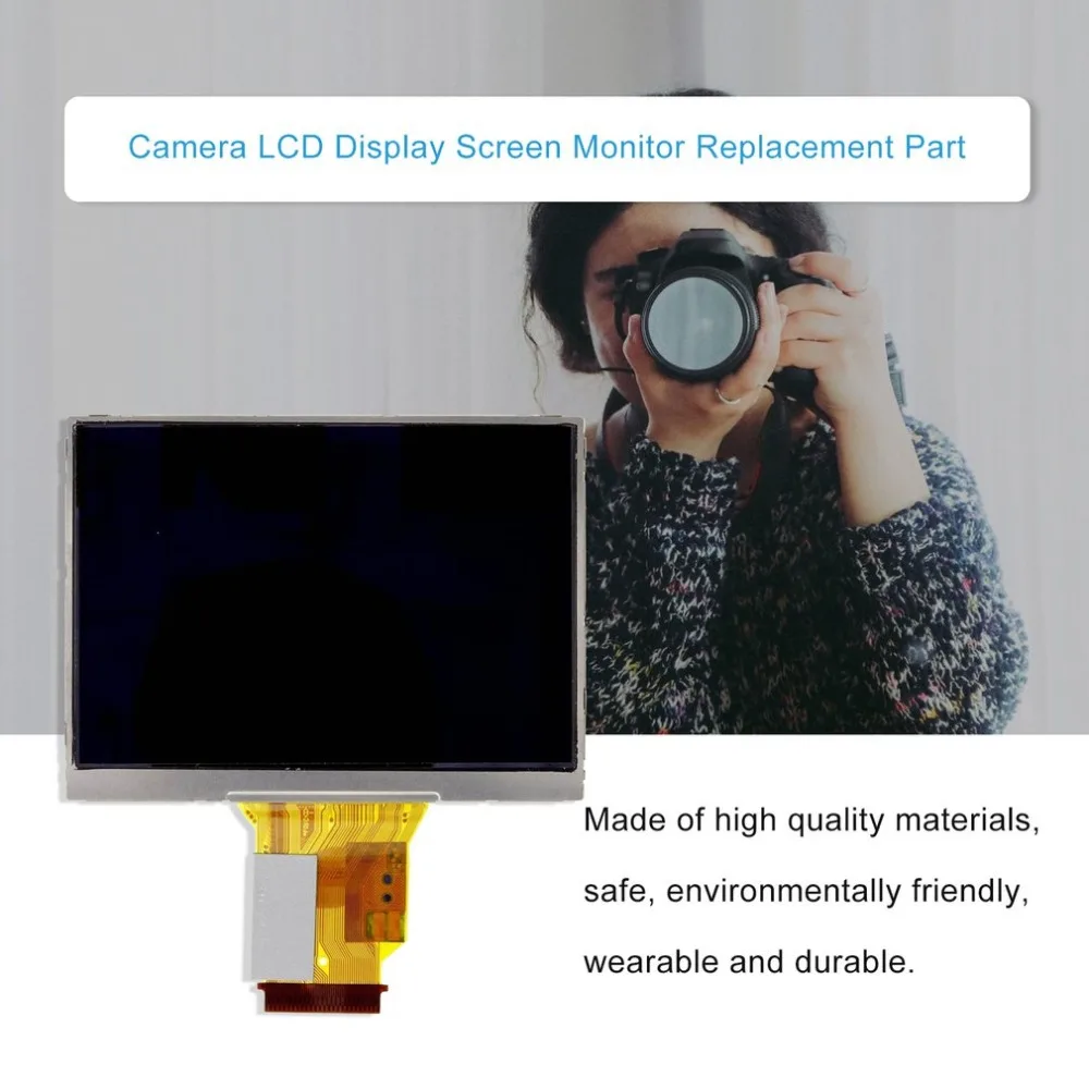 For Canon 6D 60D 600D LCD SLR LCD with backlight Super Clear Durable Digital Camera LCD Parts Replacement