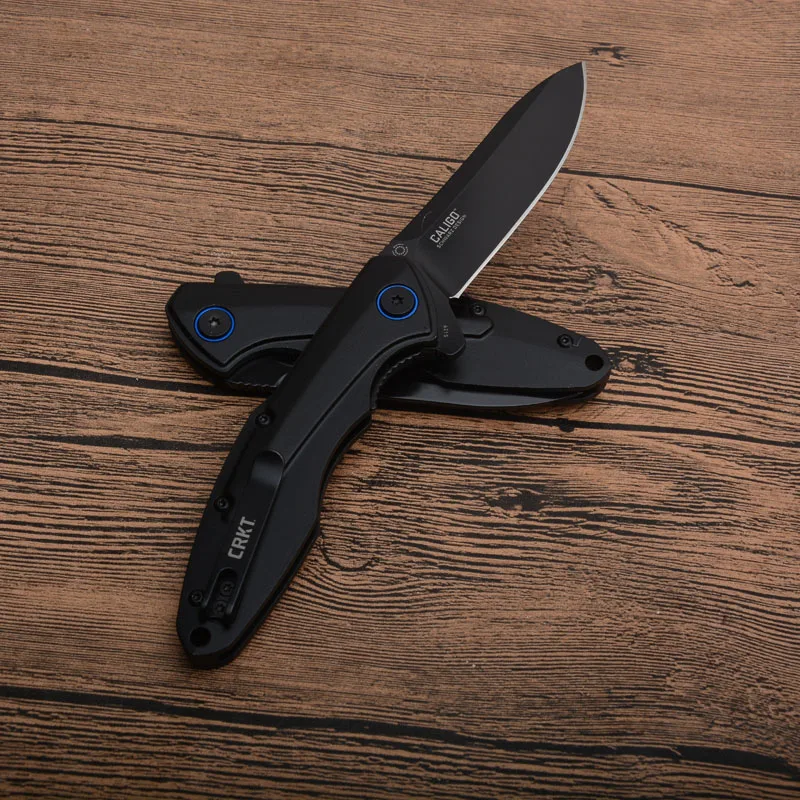 CRKT 6215 складной карманный нож 8cr13mov лезвие все стальные ручки Открытый Отдых Охота Тактический выживания фрукты Ножи EDC инструменты