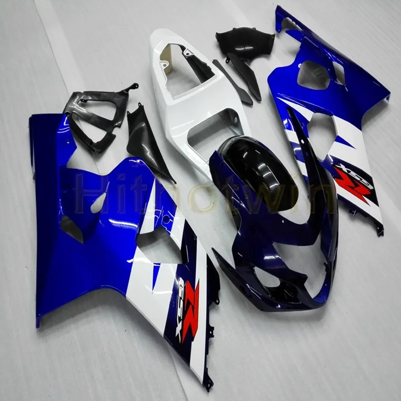 Пользовательский капот мотоцикла для GSX-R600750 2004-2005 K4 ABS Пластиковый обтекатель литьевой формы белый - Цвет: C