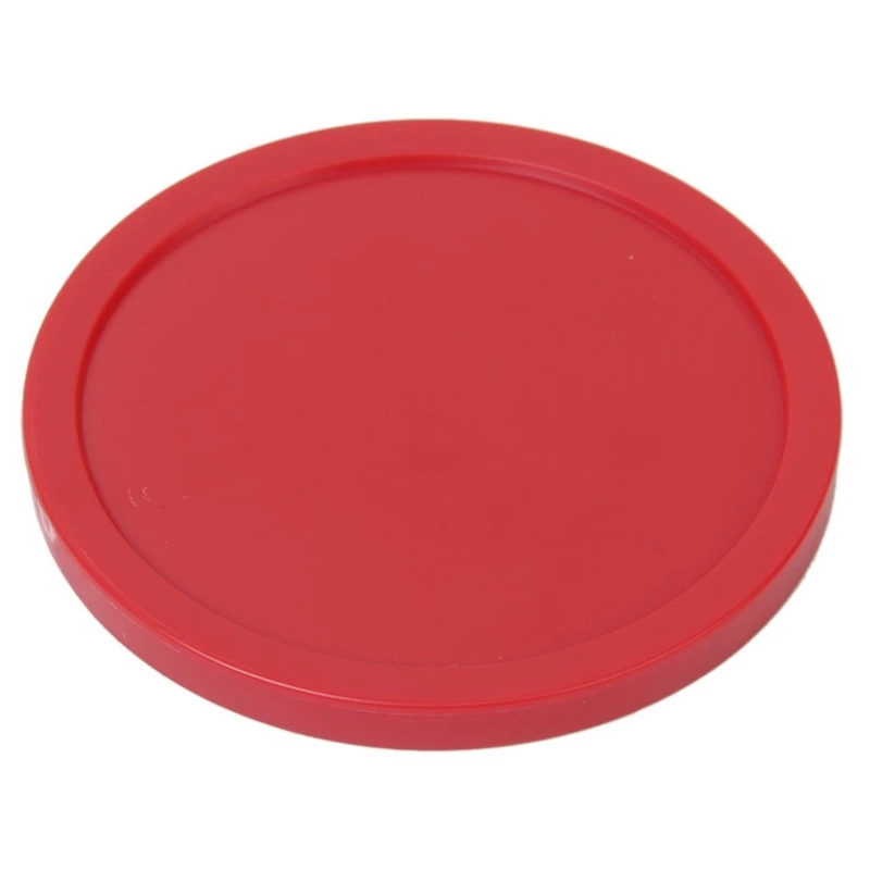 4 PCS Air Hockey Puck Table Arcade Game Pucks 82 mm- Red