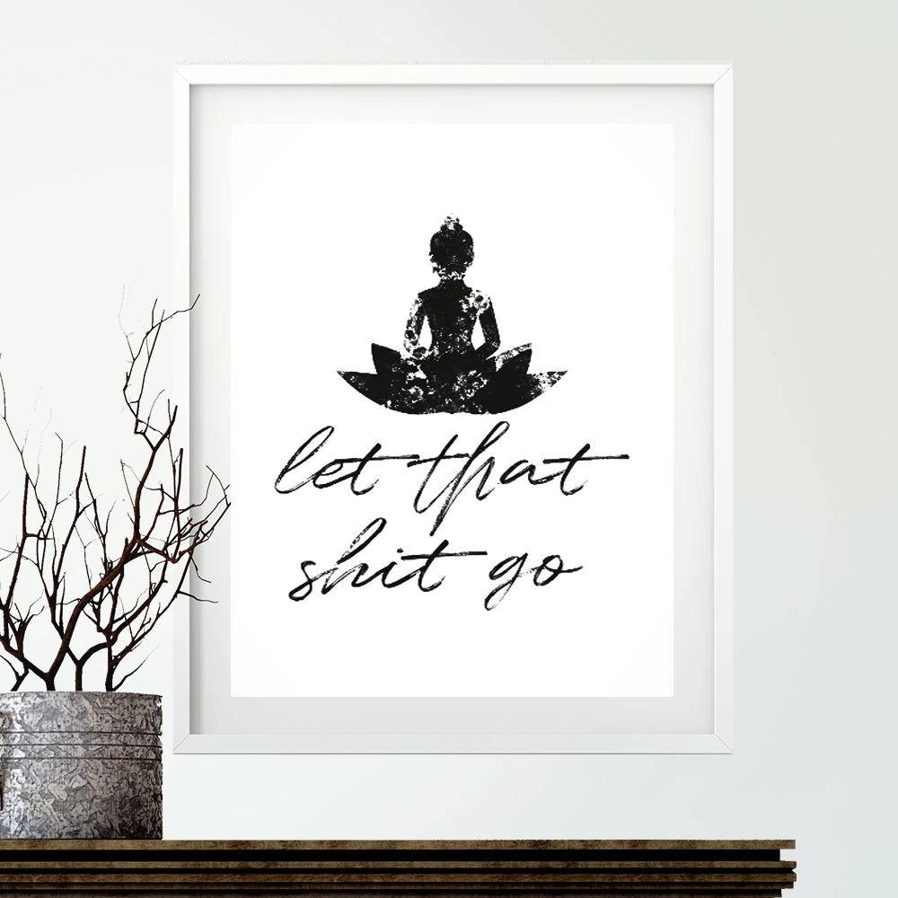Funny-Bathroom-Sign-Canvas-Prints-And-Poster-Let-that-Shit-Go-Quote-Bathroom-Art-for-Zen