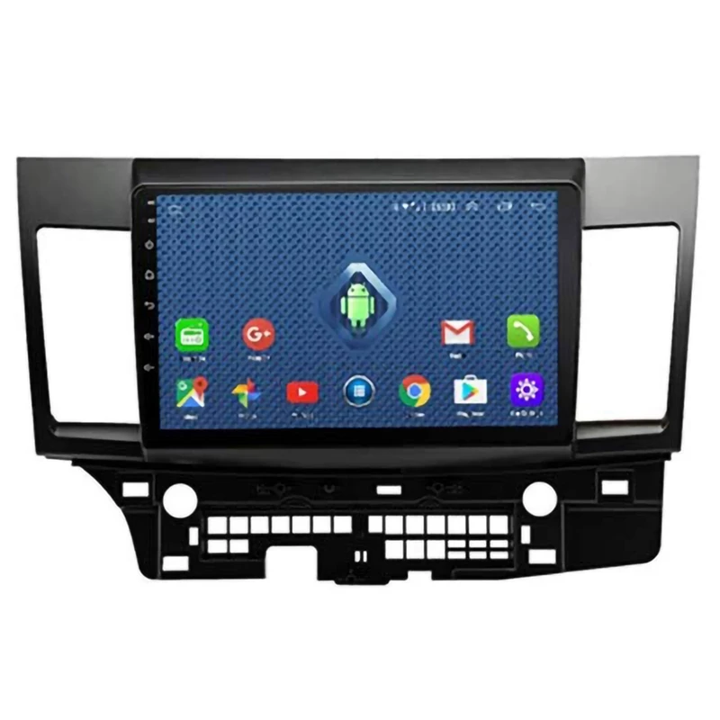 Android Автомагнитола для Mitsubishi Lancer 10 дюймов 1024x600 четырехъядерный Wifi Bluetooth Видео Аудио мультимедиа 2 Din Автомобильный dvd-плеер